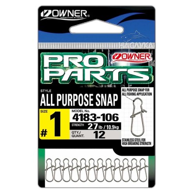 Карабинки Owner All Purpose Snap