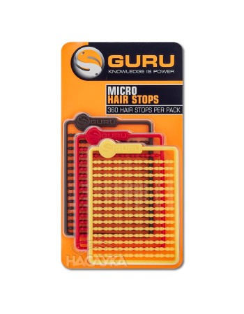 Стопери Guru Micro Hair Stops, 360 бр.