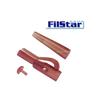 Клипс за олово Filstar Lead Clip With Lock + Tail Rubber