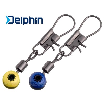 Вирбел с карабинка за фидер риболов Delphin Runner