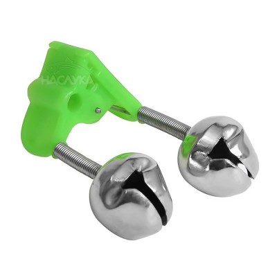 Пластмасов двоен звънец с щипка