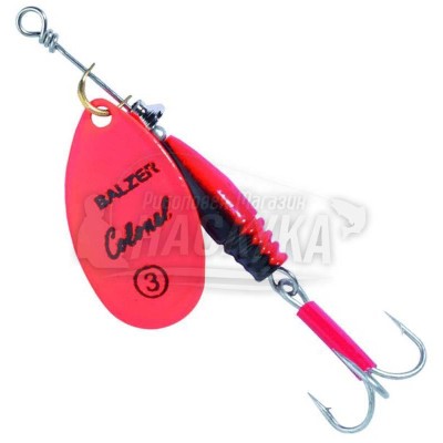 Блесна Balzer Colonel Fluo Red