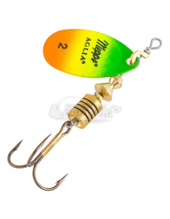 Въртяща блесна Mepps Aglia, Tiger