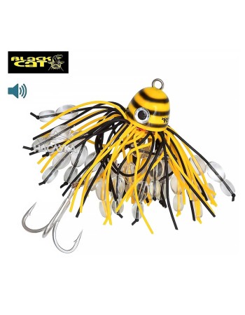 Тийзър за сом на кльонк Black Cat Battle Teaser, цвят Yellow-Black