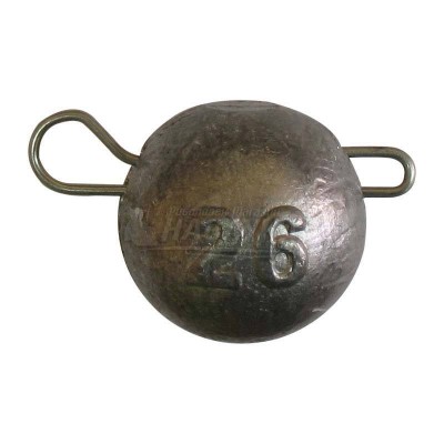 Комплект от 5 броя кръгли джиг глави с подвижна карабинка Filstar