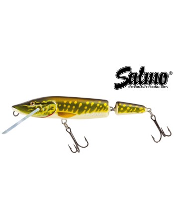 Плаващ двуделен воблер Salmo Pike JD 13 см, 21 г, цвят PKE