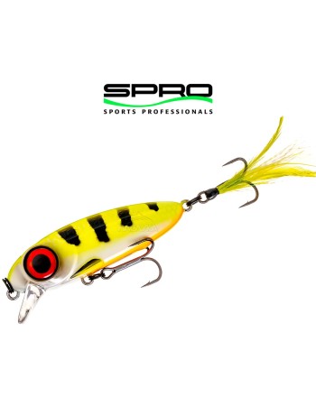 Воблер SPRO Iris Underdog, цвят Hot Perch