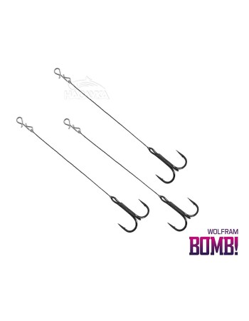 Волфрамови поводи с тройка Bomb, 3 бр.