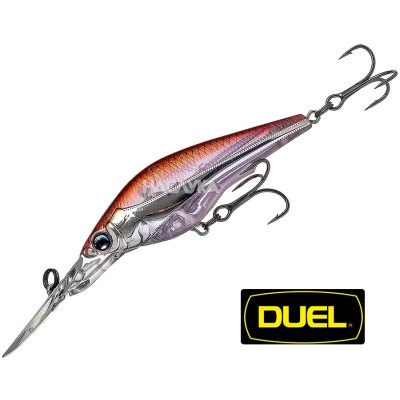 Воблер Duel Hardcore Shad, цвят KVWS
