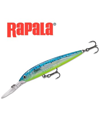 Воблер Rapala Down Deep Husky Jerk, цвят GBM