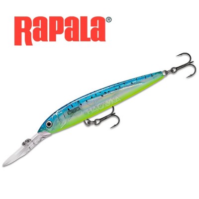 Воблер Rapala Down Deep Husky Jerk, цвят GBM