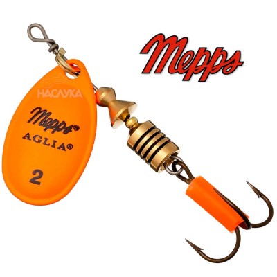 Блесна Mepps Aglia, Fluo Orange