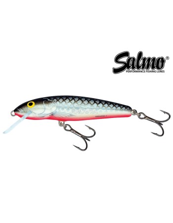 Воблер Salmo Minnow, потъващ, цвят GRS