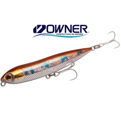 Воблер уолкър Owner Cultiva Zip'N Ziggy, цвят Brown Trout