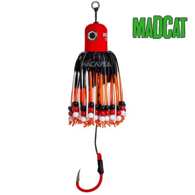 Примамка за сом на кльонк MADCAT Clonk A-Static Teaser, Червена