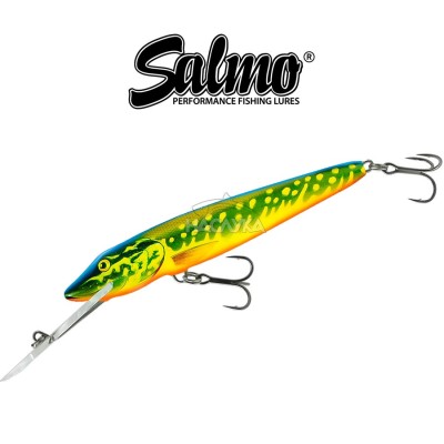 Плаващ воблер Salmo Pike Super Deep Runner, цвят HPE