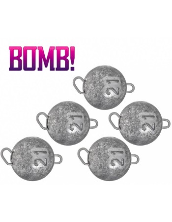 Джиг глави, чебурашки Bomb, 5 броя