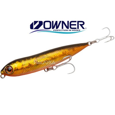 Воблер уолкър Owner Cultiva Zip'N Ziggy, цвят Gold Shad