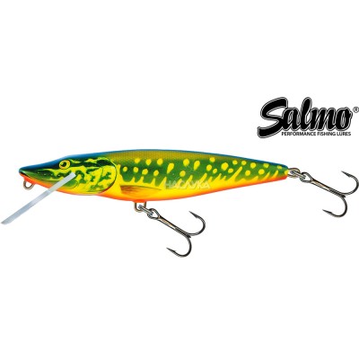Плаващ воблер Salmo Pike 9 см, 9 г, цвят HPE