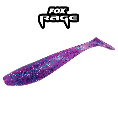 Силиконова примамка Fox Zander Pro Shad, Violet Glitter