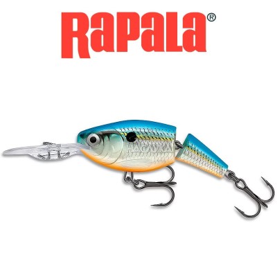 Воблер Rapala Jointed Shad Rap, цвят BSD