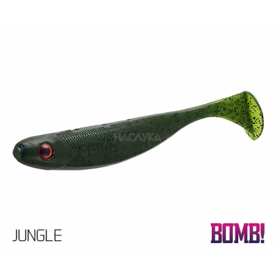 Силиконови примамки BOMB Rippa, Jungle, 5 броя