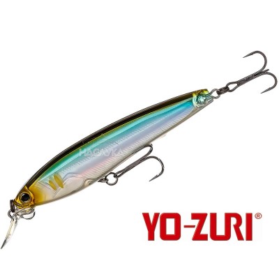 Воблер Yo-Zuri 3DS Minnow 100SP, цвят HHAY