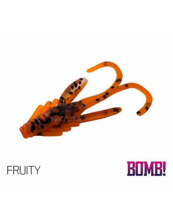 Силиконови примамки с аромат на скарида, BOMB Nympha Fruity, 10 бр.