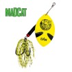 Въртяща блесна за сом MADCAT Big Blade Spinners, Fluo Yellow