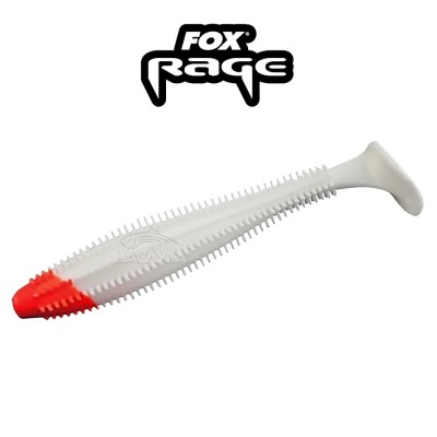Силиконова примамка Fox Spikey Shad, Red Head