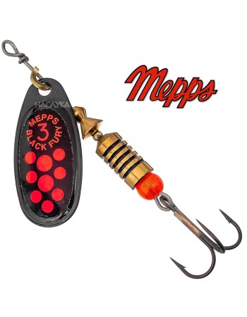 Блесна Mepps Black Fury, N, Pts Rge