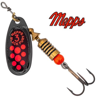 Блесна Mepps Black Fury, N, Pts Rge