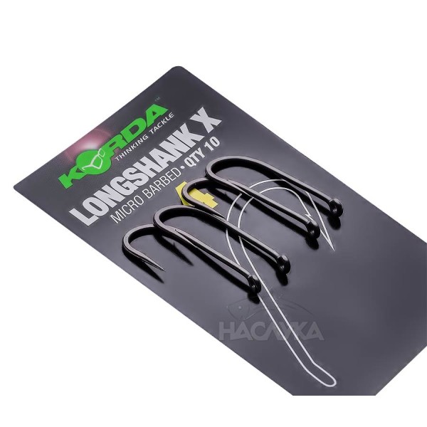 Шарански куки Korda Long Shank X — снимка 2