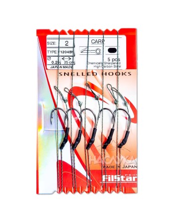 Вързани куки на косъм Filstar F1204 BN