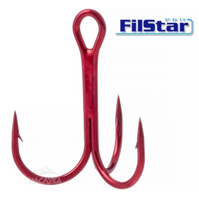 Тройни куки Filstar Power Treble PT-8501R, 8 бр.