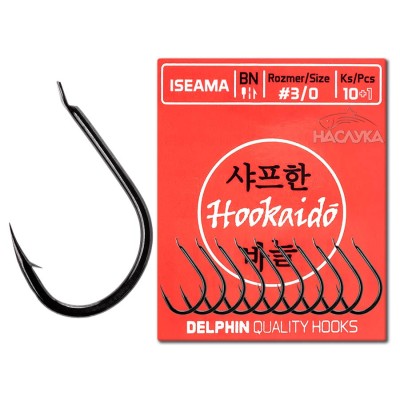 Куки за риболов Delphin Iseama 10 + 1бр