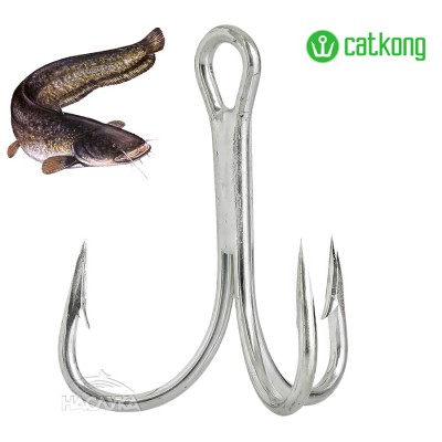 Пакет тройни куки за сом Catkong Supower