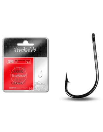 Фидер куки с ухо Delphin Feeder Halfer 10 + 1бр