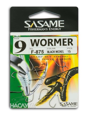 Куки с ухо Sasame Wormer F-875