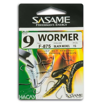 Куки с ухо Sasame Wormer F-875