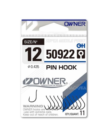 Куки с ухо Owner Pin Hook 50922