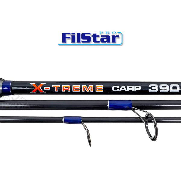 Шаранска въдица Filstar X-treme Carp 3.30 м, 3 lb, 3 части — снимка 6