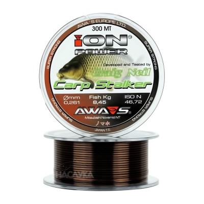 Шаранско влакно Awa-Shima Ion Power Carp Stalker, 600 м