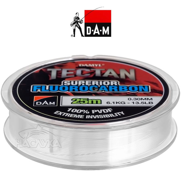 Влакно Damyl Tectan Fluorocarbon 25 м — снимка 1