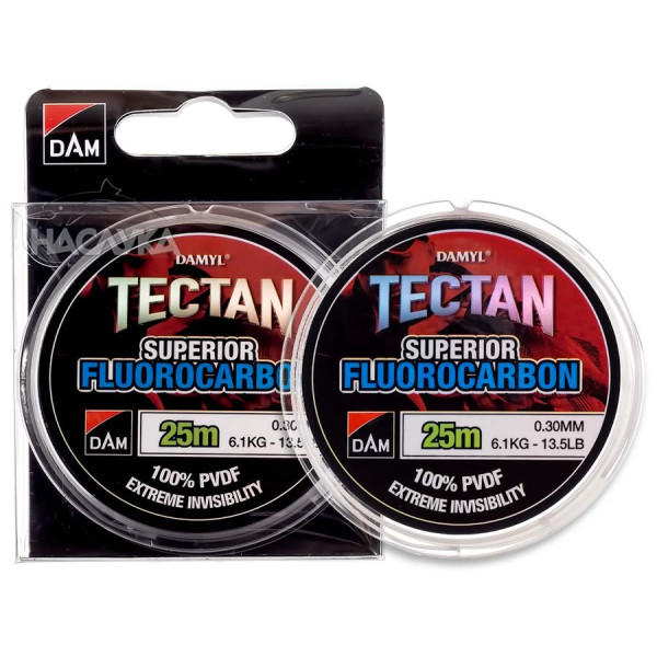 Влакно Damyl Tectan Fluorocarbon 25 м — снимка 2