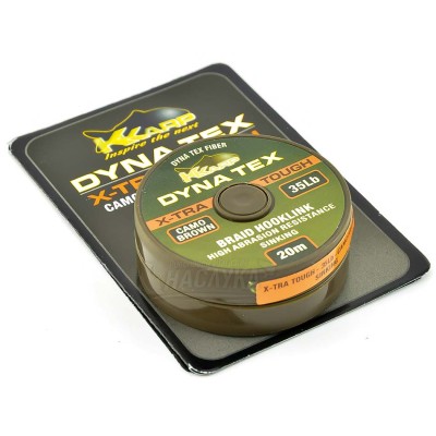 Влакно K-Karp Dyna Tex X-tra Tough, Camo Brown