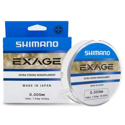 Монофилно влакно Shimano Exage, 150 м