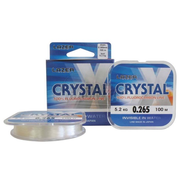 Флуорокарбоново влакно Lazer Crystal X 100 м — снимка 1