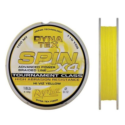 Плетено влакно Rapture Dyna Tex Spin HV Yellow