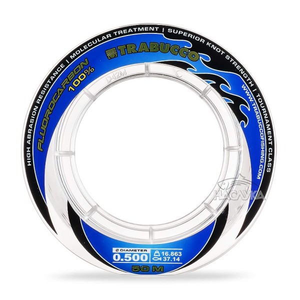 Флуорокарбон Trabucco XPS Fluorocarbon Saltwater 50 м — снимка 4
